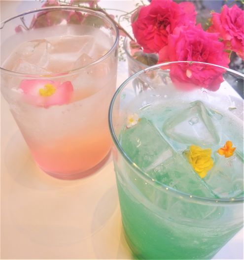 立川【どのメニューにもお花が！FLOWERS BAKE & ICE CREAM日比谷花壇 <GREEN SPRINGS ( グリーンスプリングス ) >】東京おしゃれカフェ巡り散歩