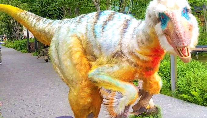 立川【恐竜も来店！？sestina(セスティーナ) <GREEN SPRINGS ( グリーンスプリングス ) >】東京オシャレカフェ巡り散歩