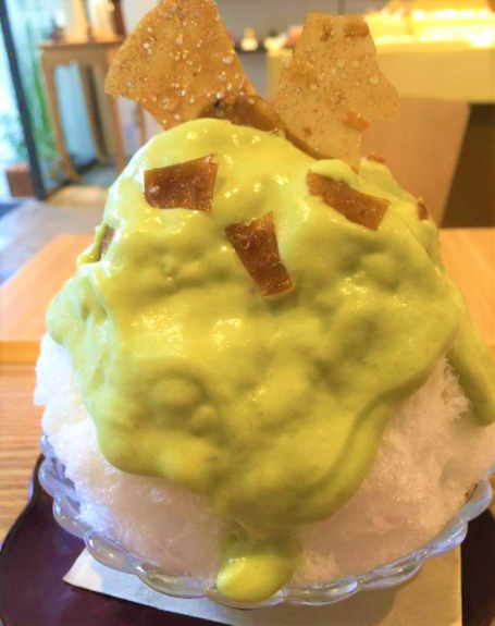 港区/麻生十番【アボカドのかき氷！？麻布野菜菓子（かき氷）】東京おしゃれカフェ巡り散歩