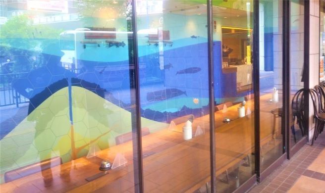 立川【海の壁デザイナーズカフェ！Sign ( サイン )】東京おしゃれカフェ巡り散歩