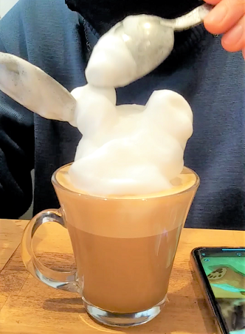 【東京浅草】かわいすぎ！オリジナル３Dラテアートhatcoffee（ハットコーヒー）