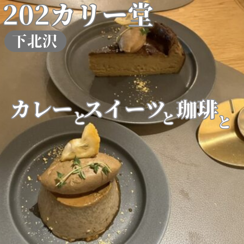 【東京世田谷/下北沢】スープカリーと豊富なグルテンフリースイーツと珈琲のお店！202カリー堂