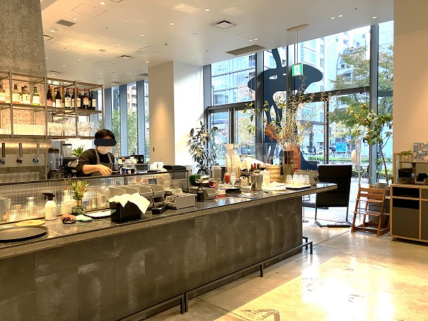 【東京港区/新橋】開放的な空間の素敵カフェ THE CORE KITCHEN/SPACE