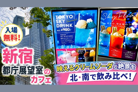 都庁展望室のスカイフロート